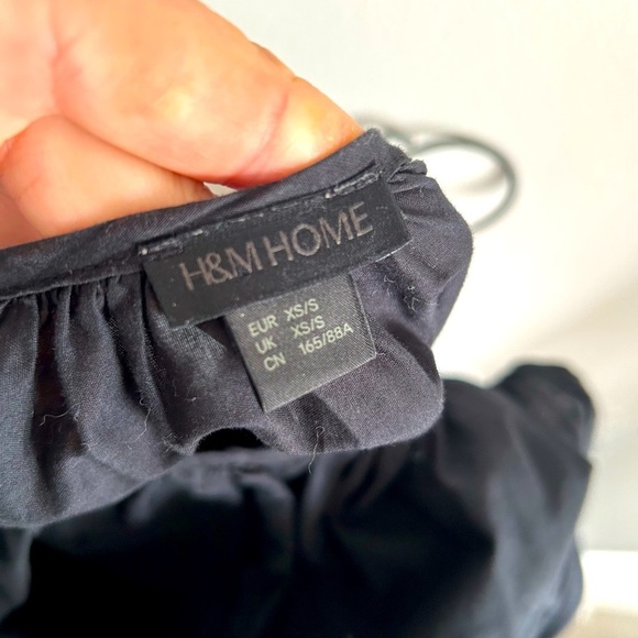 H&M Home Tunic Dress Black XS but fits Medium - Picture 3 of 3